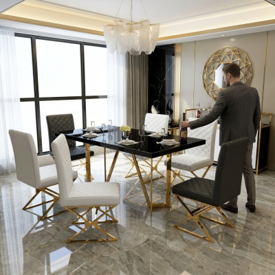 Dësch Modernen Iessdësch Holz Dekor Design Holzdësch Wunn Dëscher Iess Zëmmer