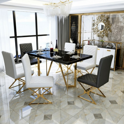 Dësch Modernen Iessdësch Holz Dekor Design Holzdësch Wunn Dëscher Iess Zëmmer