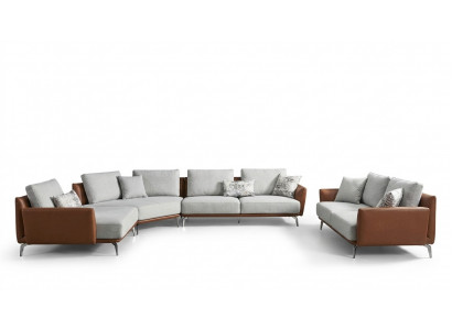 Wëschstolk Wohnlandschaft Canapé Couch L Form Polster Couchen Design Garnitur Lieder