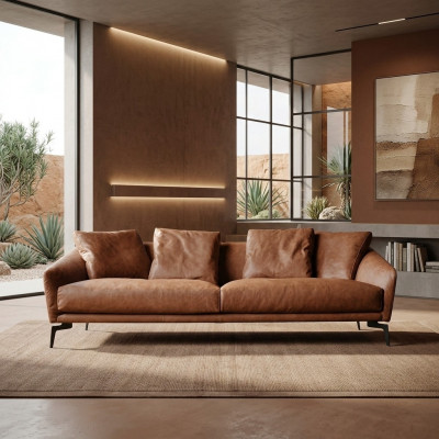 Grousst XXL Luxus Sofa Couch Polster Sëtz Garnitur 4 Sëtzer Couchen Deko Sofas