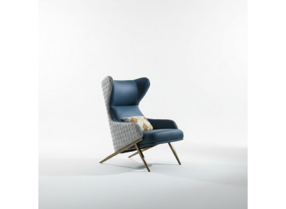 Design-Fauteuil Canapé Sofa Relax Lieder Lounge Club gepolstert Sëtzer Luxus Tierkisesch Nei