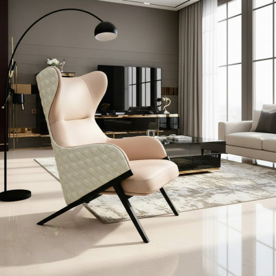 Sesseldesign Couch Sofa Setzer Luxus Beige Nei Relax Lieder Lounge Club Polster