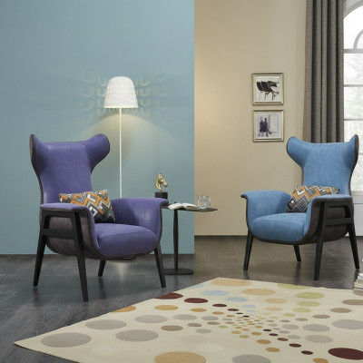 Stiller Miwwelen Design Fauteuil Luxus Stull Polster Cocktail Relax Bar Lounge Club