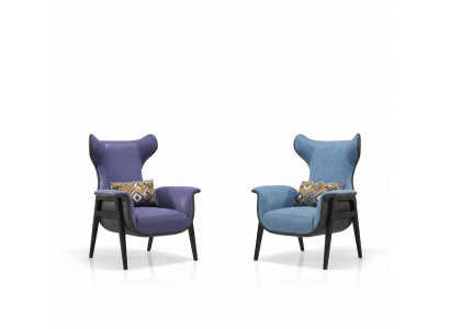 Stiller Miwwelen Design Fauteuil Luxus Stull Polster Cocktail Relax Bar Lounge Club