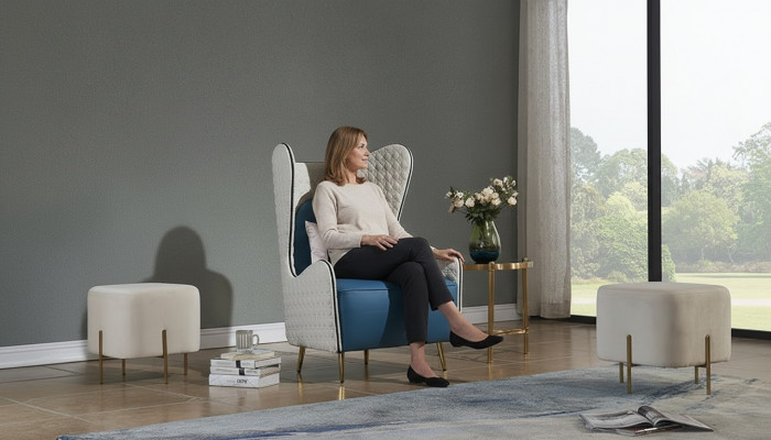 Stillaarmstoel Clubfauteuil Loungefauteuil Cocktailstull Still Sofa Couche Fernsee Nei