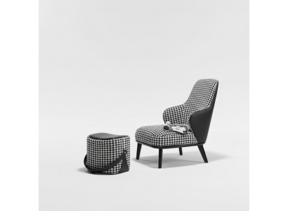 Fauteuil Design Canapé Sofa Relax Stoff Lounge Luxus Fernseh Club Polster Sëtzplaz