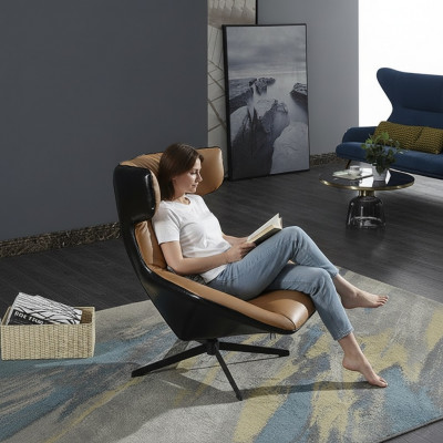 Lounge Oueren Still Club Designer Miwwelen Fernseh Sofa Stull Still Polster Sëtz