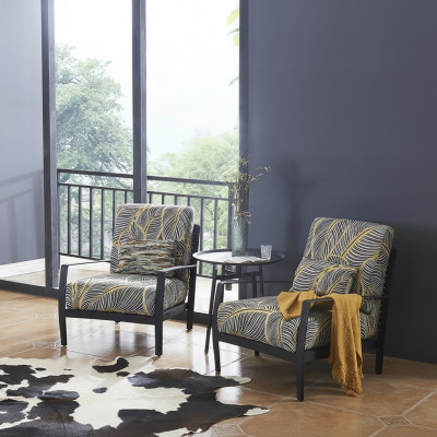 Fauteuil Design Canapé Sofa Sëtz Luxus Faarweg Entspanen Lieder Lounge Club Gepolstert