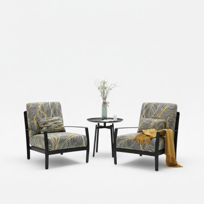 Fauteuil Design Canapé Sofa Sëtz Luxus Faarweg Entspanen Lieder Lounge Club Gepolstert