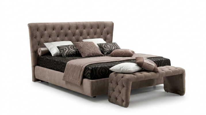 Bett Këssen Design Luxus Duebel Hotel Better Chesterfield Schlofzëmmer