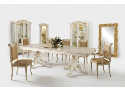 Iessdësch Grupp Iesszëmmer Dëscher Holz Wunnzëmmer Design Garnitur