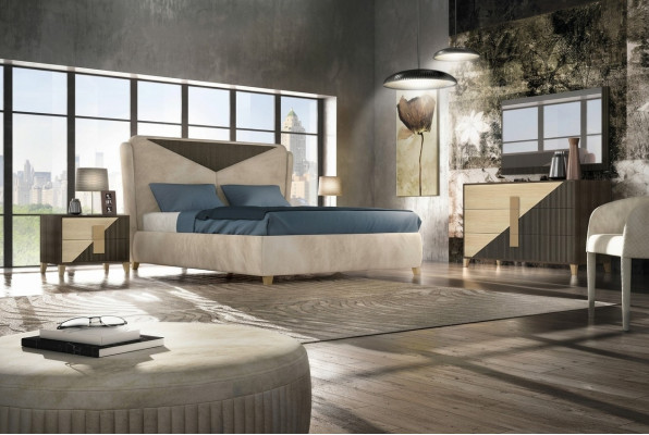 Bett Betten Duebëlbett Schlofkummer Bestietneskoppel Polster Designer Duebëlbetter