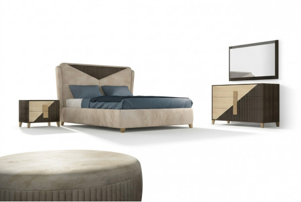 Bett Betten Duebëlbett Schlofkummer Bestietneskoppel Polster Designer Duebëlbetter