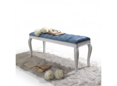 Chesterfield Sëtz Këssen Bank Këssen Sëtz Hocker Textil Stoff Holz Stil Design