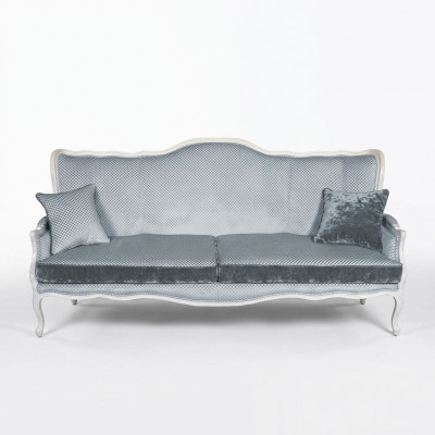 Klassesch Dräisëtzer Sofa 3 Sëtzer Canapé Barock Rokoko Gepolstert Sofas Canapéen