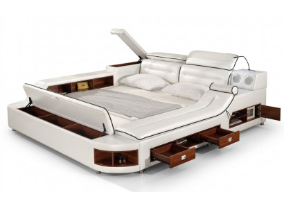 Luxus Bett Bett Lieder Better 180x200 Multifunktioun Schlofzëmmer Lénger