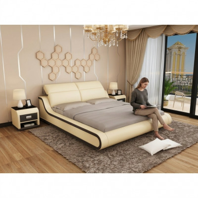 Bett Këssen Dekor Design Luxus Duebel Hotel Better 180x200cm Schlofzëmmer