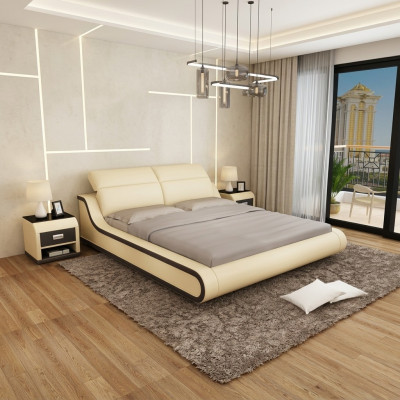 Bett Këssen Dekor Design Luxus Duebel Hotel Better 180x200cm Schlofzëmmer