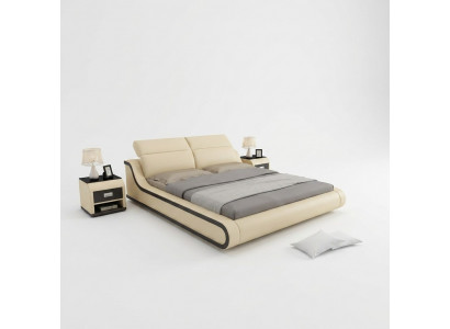 Bett Këssen Dekor Design Luxus Duebel Hotel Better 180x200cm Schlofzëmmer