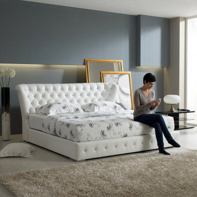 Designer Bett Chesterfield Lieder Hotel Better Duebel Luxus Schlofzëmmer