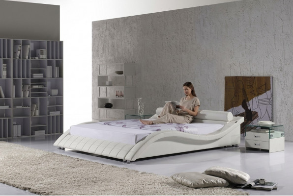 Schlofkummer Bett Modern Geschwonge Betten Design Duebel 180x200