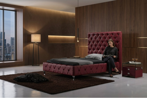 Designer Bett Chesterfield Lieder Hotel Better Luxus Duebel Schlofzëmmer