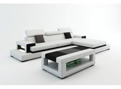Sofaen Ecksofa Ledersofa Polstersofa Wunnlandschaft Couch Sofa Eckeegarnitur
