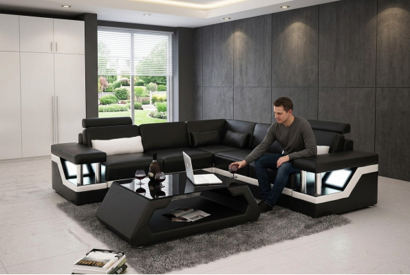 Eckgarnituren Lieder Sofa Polster Sëtzécker Designer Polstereck Couch