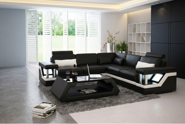 Eckgarnituren Lieder Sofa Polster Sëtzécker Designer Polstereck Couch