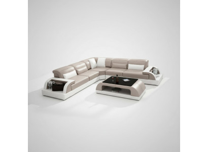 Eckcouch Eck Polster Wunnlandschaft Canapé Canapé-Element U-Form