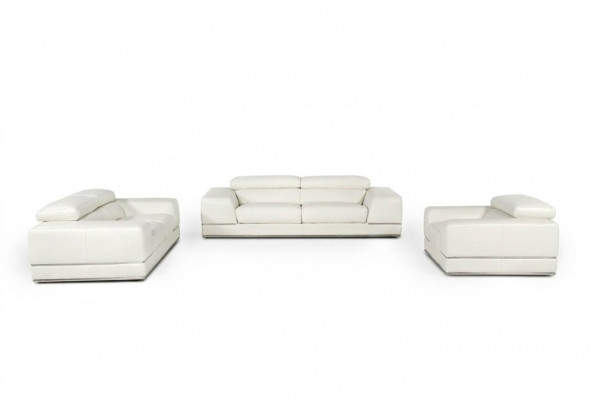 Ledercouch Lounge-Wunnlandschaft 3+1+1 Nei Garnitur Couch Sofagarnitur