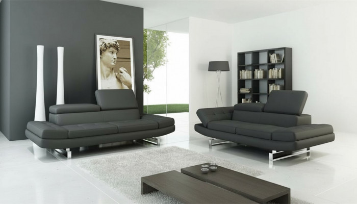 Komplett Set Sofagarnitur 3+1+1 Sëtzer Designer Wunnloandschaft 3-dlg xlmoebel