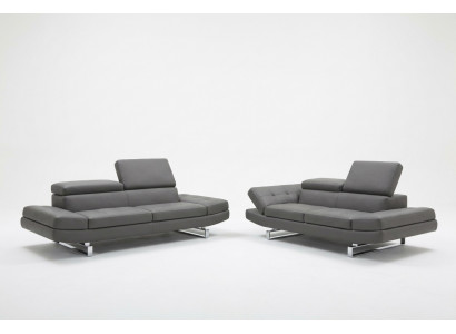 Komplett Set Sofagarnitur 3+1+1 Sëtzer Designer Wunnloandschaft 3-dlg xlmoebel