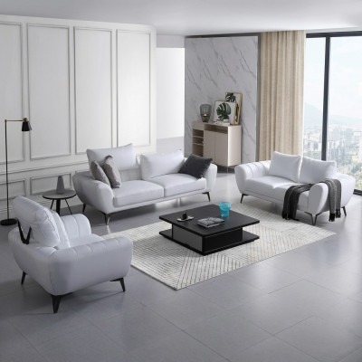 Liederdivan Canapé Wunnlandschaft 3+2+1 Sëtzer Divan Garnitur Design Neit