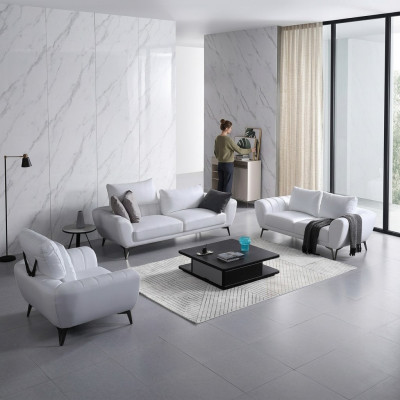 Liederkanapé Couch Wunnoaschaft 3+2 Sëtzer Garnitur Design Modern Kanapé