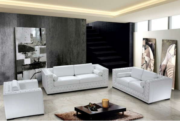 Sofagarnitur 3+1+1 Sëtzer Set Design Sofas Polster Couches Lieder Chesterfield