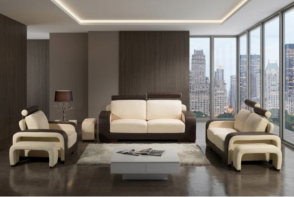 Lieder-Sofa Sofagarnitur 3+2+1 Set Deko Garnitur Polstersofa Couch
