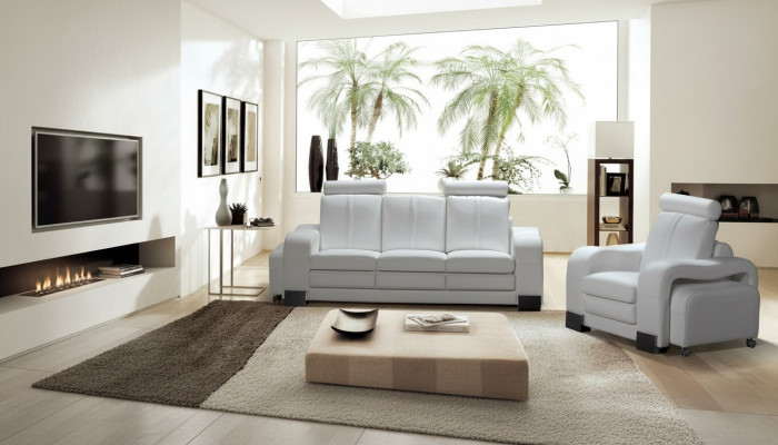 3-Plaz Sofa Liederdivan Couch Fernsehsessel Polstersofa Loungesofa