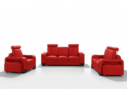 Design Zwee-Sëtz Sofa Couch Polster Modern Deko Couchen Sofa 2 Sëtzer
