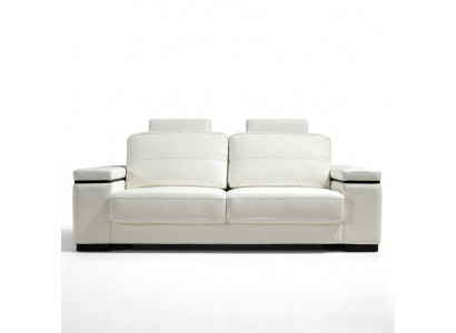 Sofa 2-Sëtzer Design Modern Sofas Stoff Polster Sëtz Zwëscher Lieder Nei
