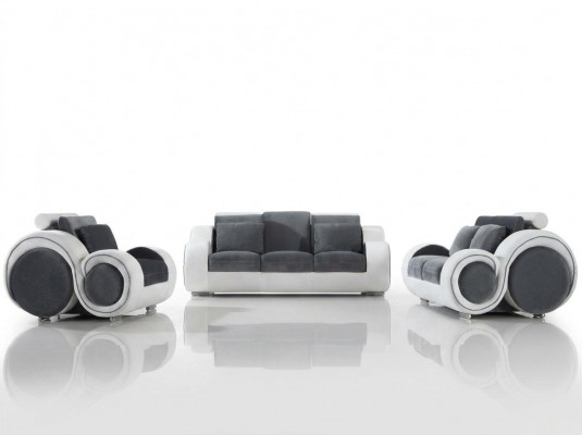 Modern Sofagarnitur 3+2+1 Sëtz Set Design Sofas Polster Couchen Textil