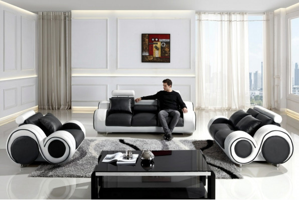 Stop coussin Canapé 3 Sëtz Ganitur Sofa Sofasen Sofaen Lieder Drësëtzer