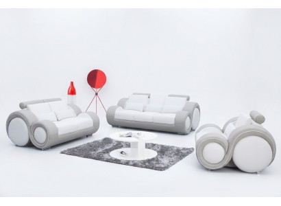Design-Zweesëtzer-Sofas Couch Polster Deko Modern Couchen Sofa 2 Sëtzer