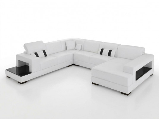 Eckcouch Canapé Sofa Polster Deko Wunnlandschaft Lieder Eck Canapéen Garnitur