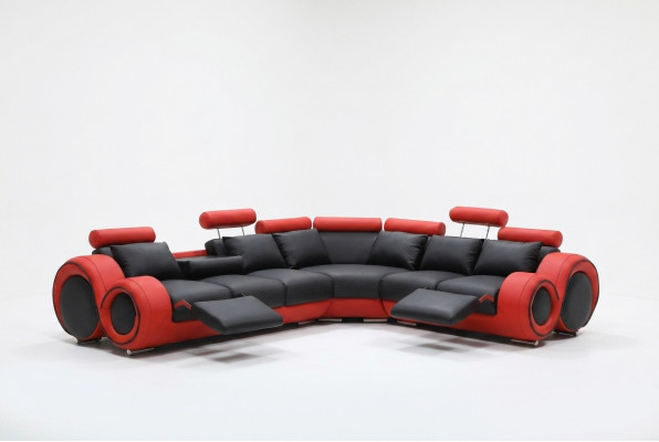 Designer Sofa Garnitur Wunnlandschaft Canapé Ecksofa Lieder Textil Polster