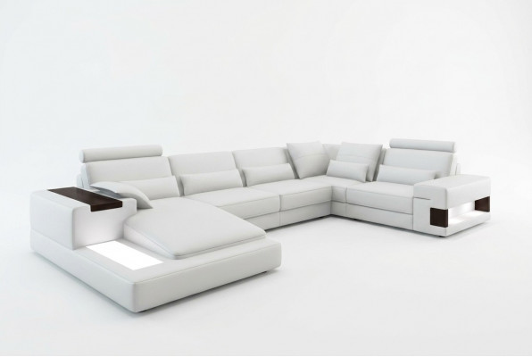 Marken Sofa Wunnlandschaft Lieder-Sofa Canapé Garnitur Wunnlandschaften