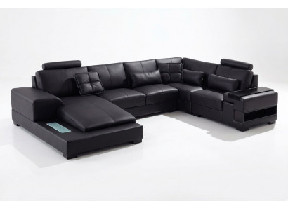 Canapé Landschaft U-Form Eckcanapé Sofa Garnitur Polstersëtzgruppen Nei