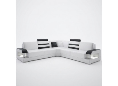 Designer Sofa Couch Ecksofa Polster Garnitur Wunnlandschaft Lieder Textil