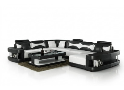 XXL grouss Wunnlandschaft U-Form Eckssofa Sofa Couch Polster Garnitur Lieder
