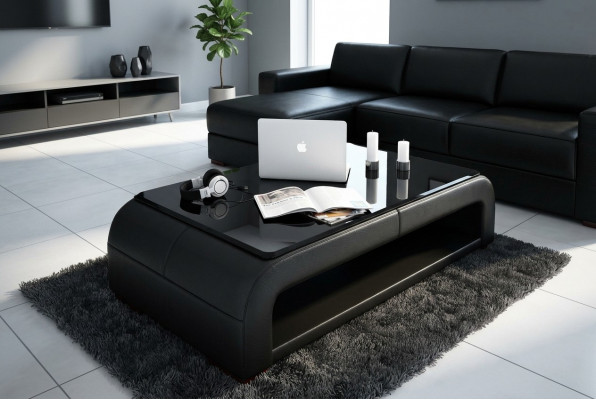 Canapé Dësch Design Dësch Stuff Glas Lieder Dekorative Canapé Säitentisch Canapé